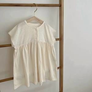 NEW PEEKABOO girl's lounge dress in ivory